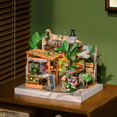 Rolife DIY Miniatuurhuis Leafree Café DH201 - Afbeelding 2