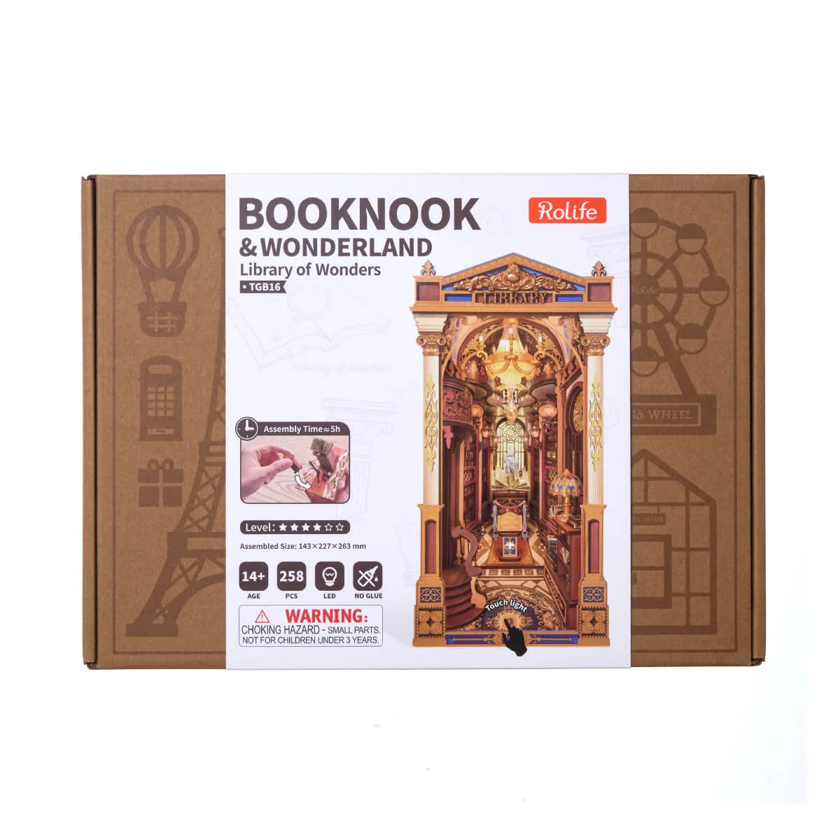 Rolife DIY Boekenhoek Library of Wonders – TGB16 - Afbeelding 7