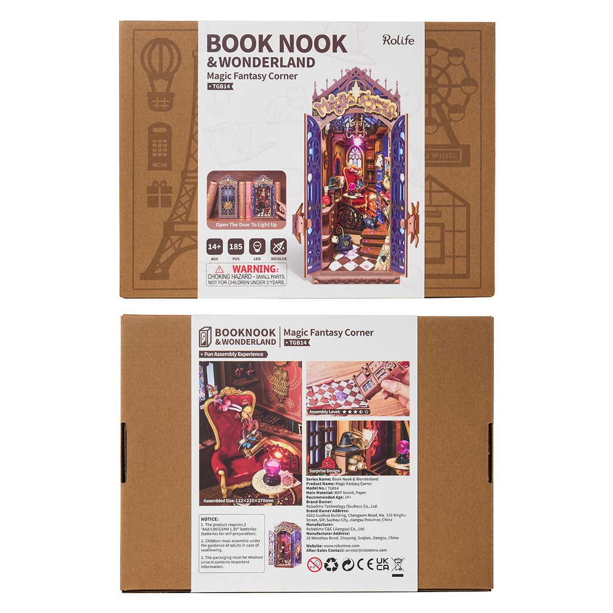 Rolife DIY Boekenhoek Magic Fantasy Corner – TGB14 - Afbeelding 5