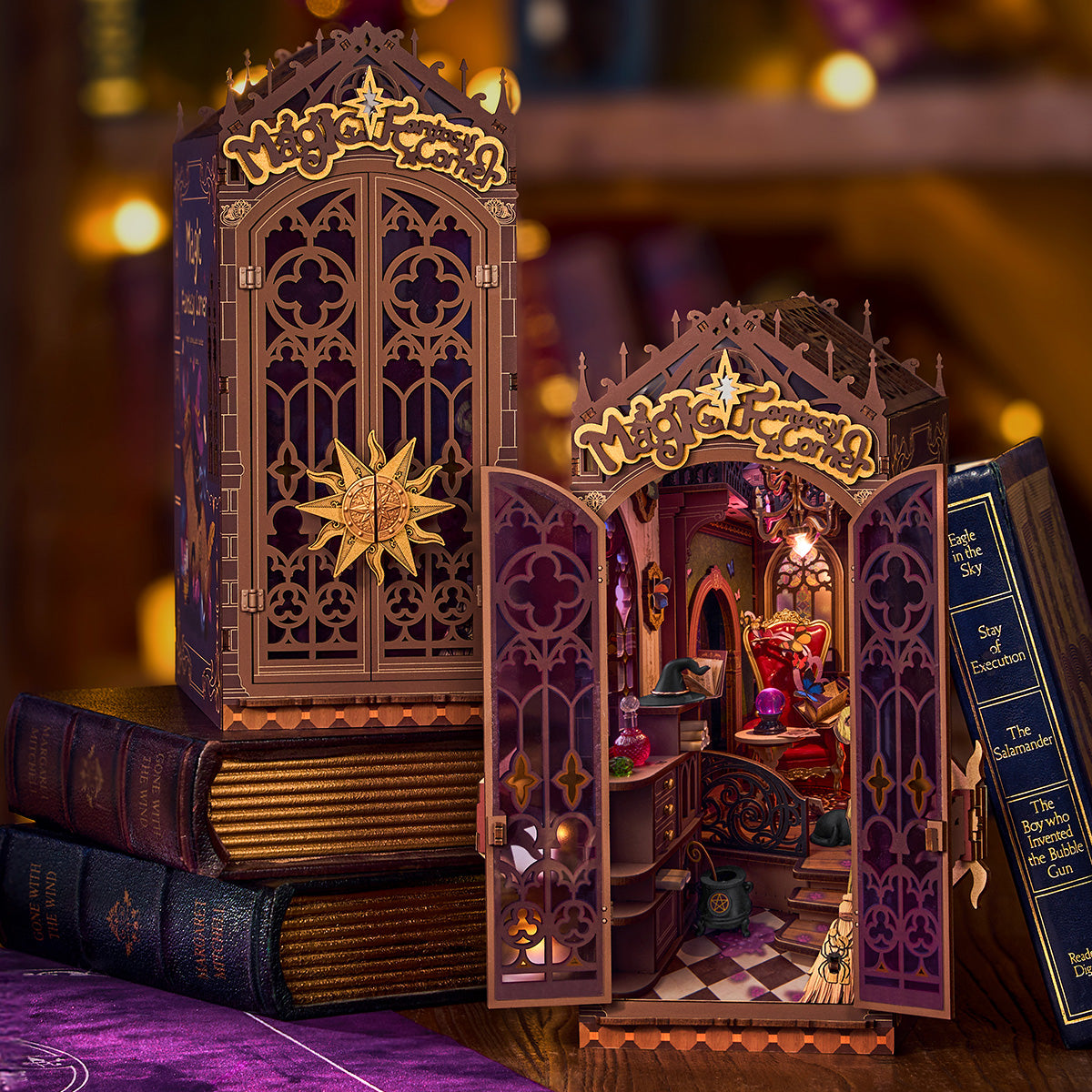 Rolife DIY Boekenhoek Magic Fantasy Corner – TGB14 - Afbeelding 2