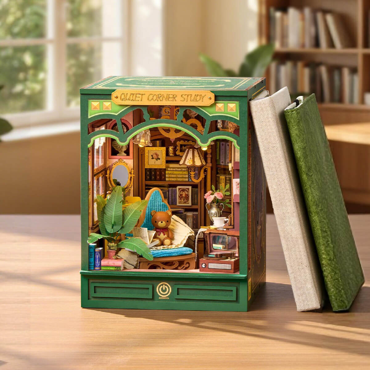 Rolife DIY Boekenhoek Quiet Corner Study – TGE03 - Afbeelding 2