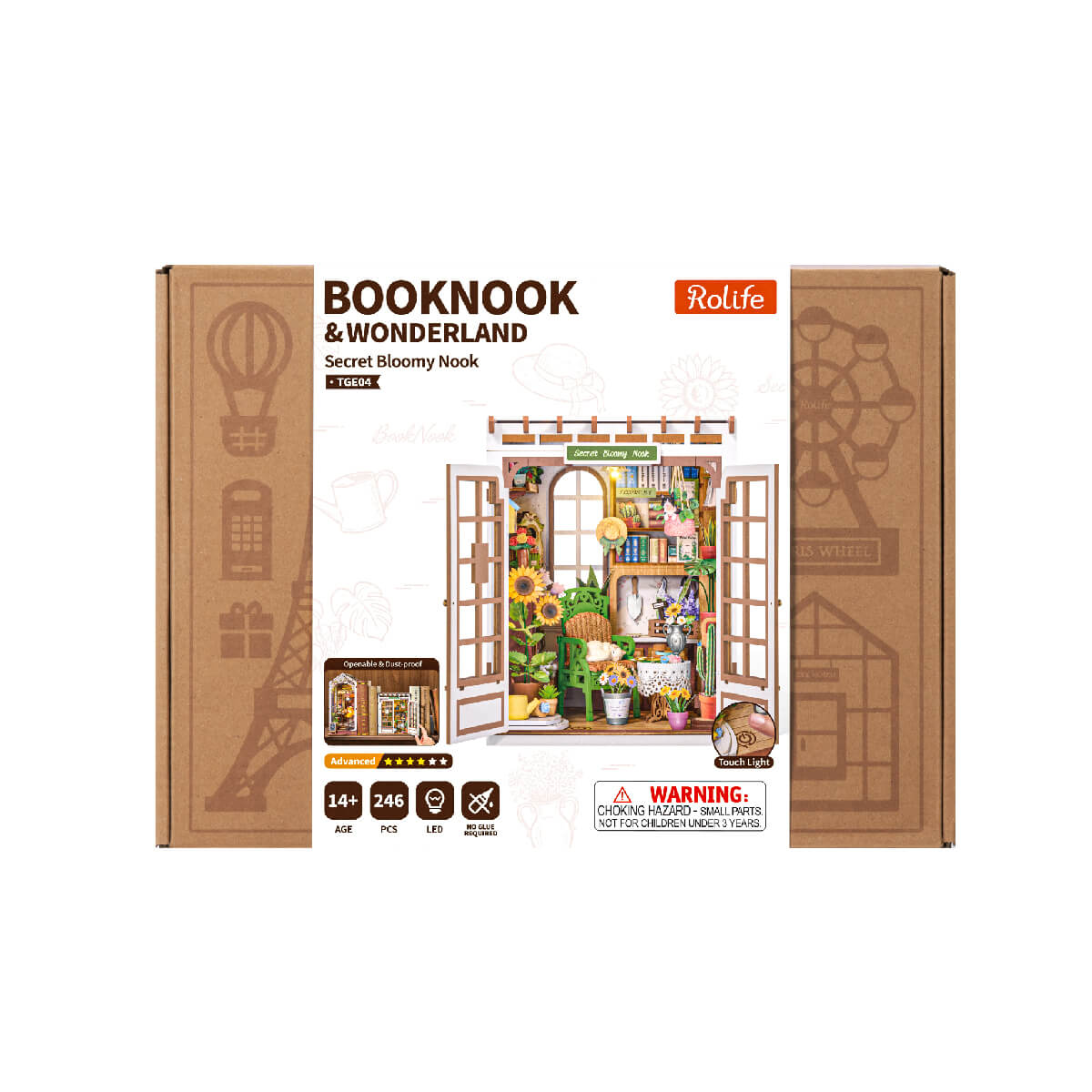 Rolife DIY Boekenhoek Secret Bloomy Nook – TGE04 - Afbeelding 7