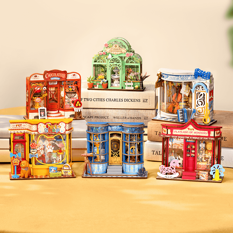 Rolife DIY Miniatuurhuis Grappige Speelgoedwinkel DS044 - Afbeelding 3