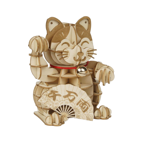 Rolife 3D Houten Puzzel Plutus Cat – TG303