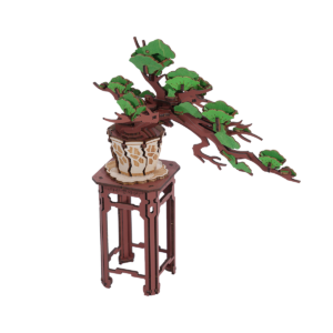 Rolife 3D Houten Puzzel Evergreen Pine Bonsai – TG510