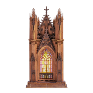 Rolife 3D Houten Puzzel Twin-Tower Cathedral – TGA01