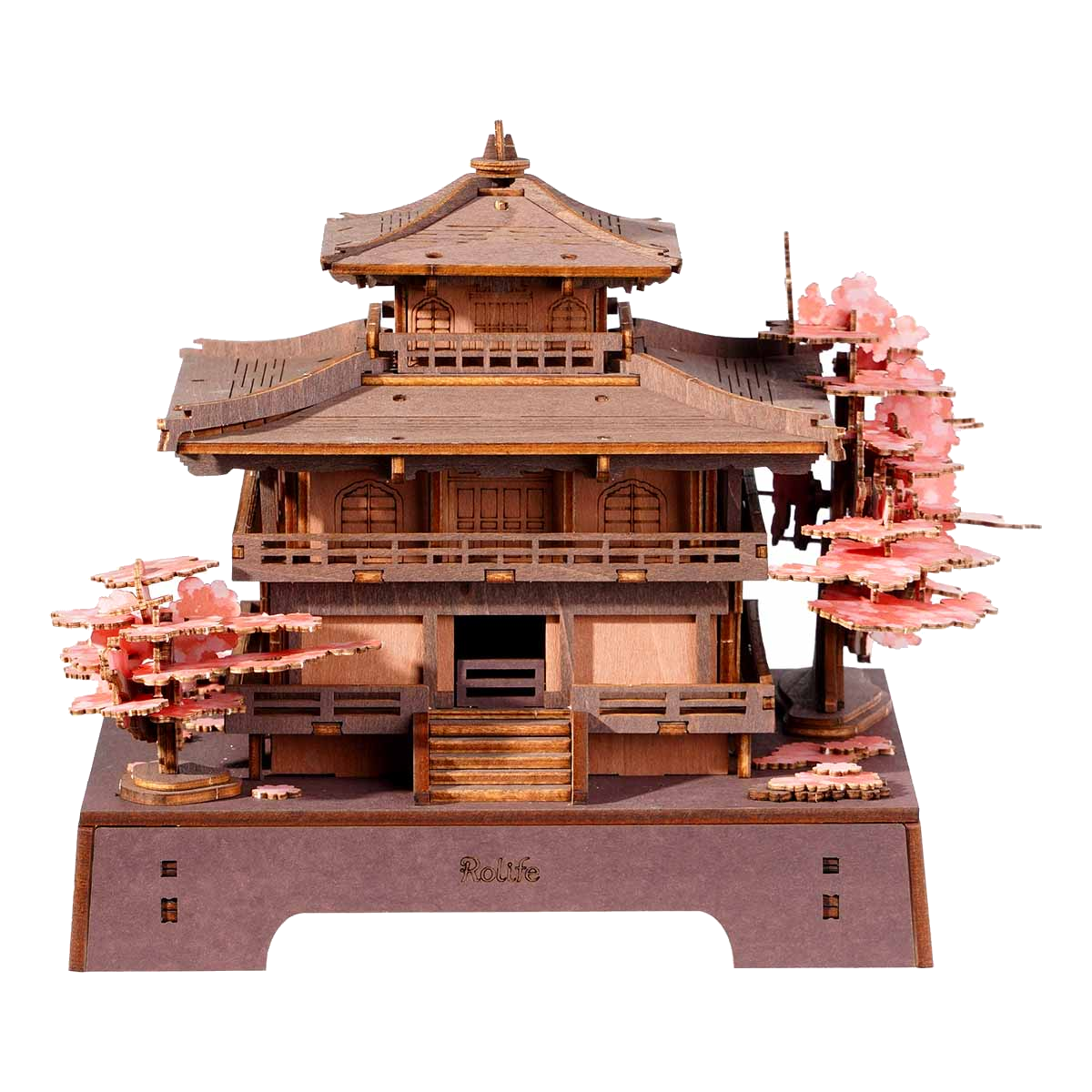 Rolife 3D Houten Puzzel Sakura Pavilion – TGA07