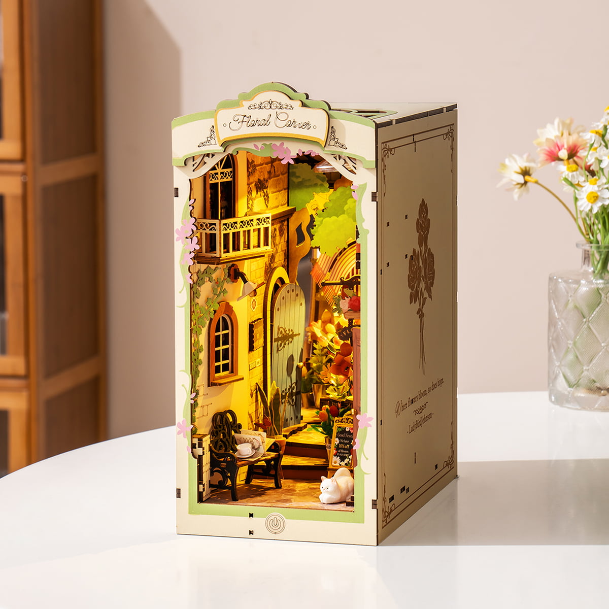 Rolife DIY Boekenhoek Bloemenhoek TGB09 - Afbeelding 2