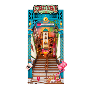 Rolife DIY Boekenhoek Street Scene – TGB13