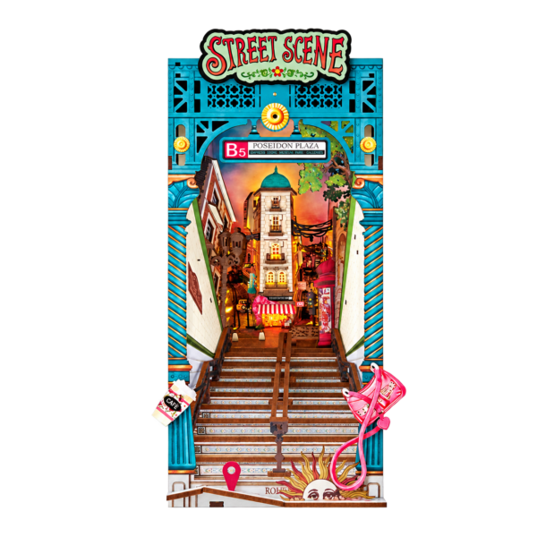 Rolife DIY Boekenhoek Street Scene – TGB13