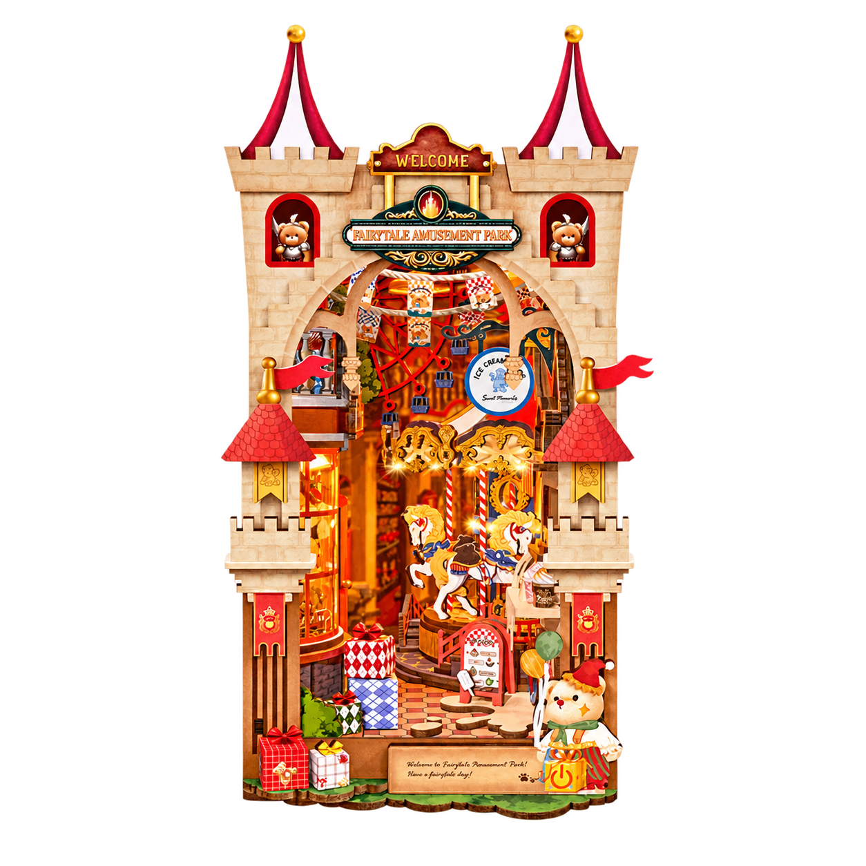 Rolife DIY Boekenhoek Fairytale Amusement Park – TGB17