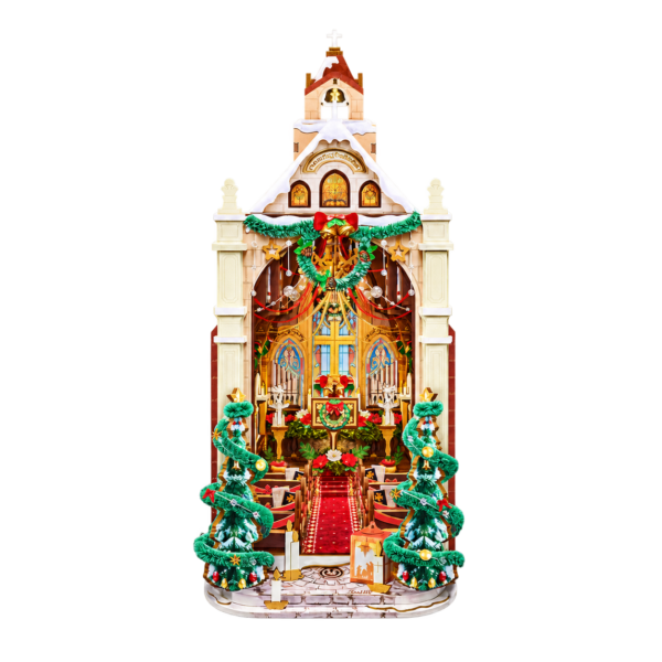 Rolife Book Nook Caroling Cathedral TGB26