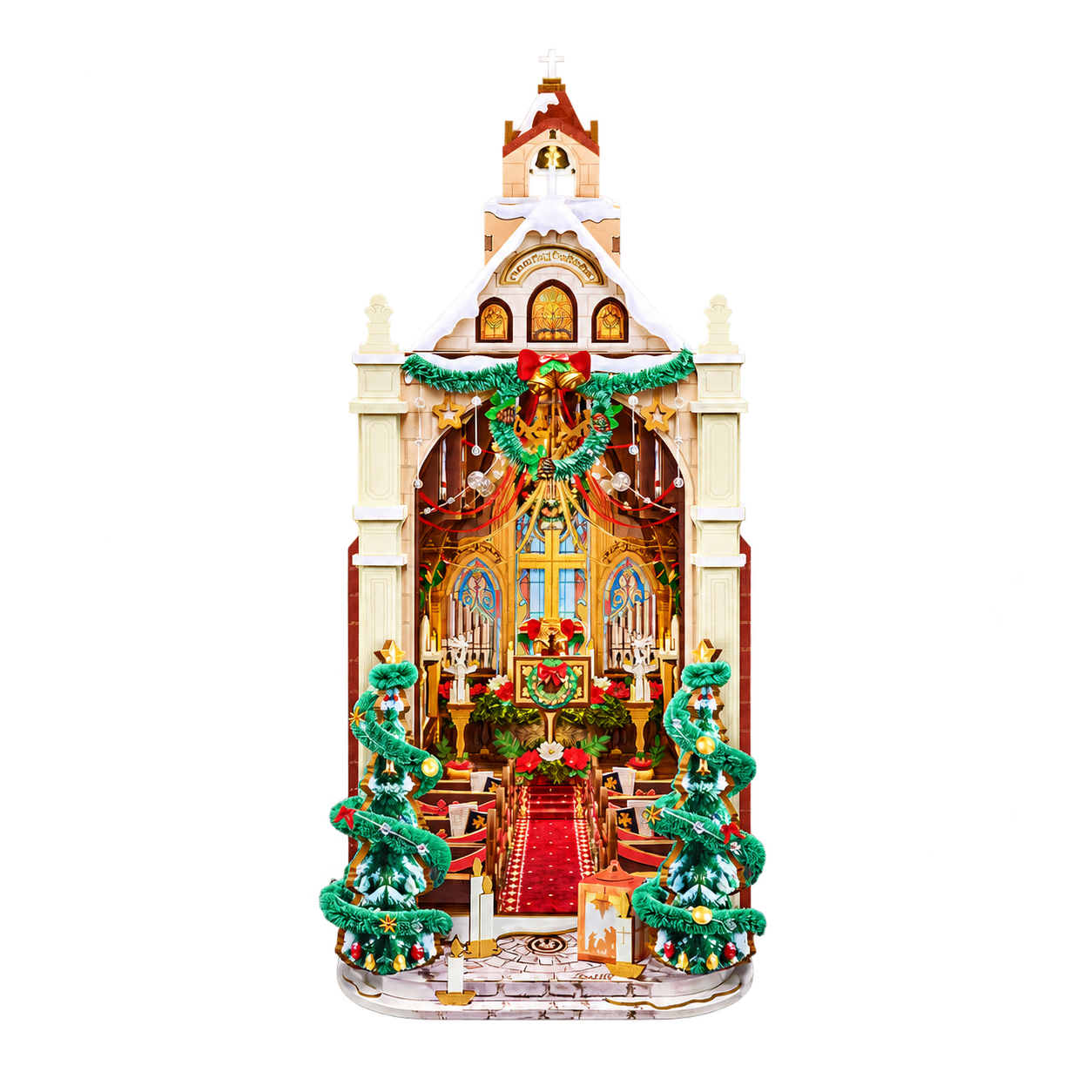 Rolife Book Nook Caroling Cathedral TGB26