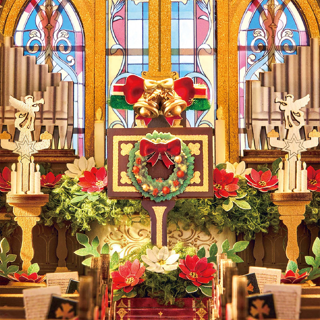 Rolife Book Nook Caroling Cathedral TGB26 - Afbeelding 2