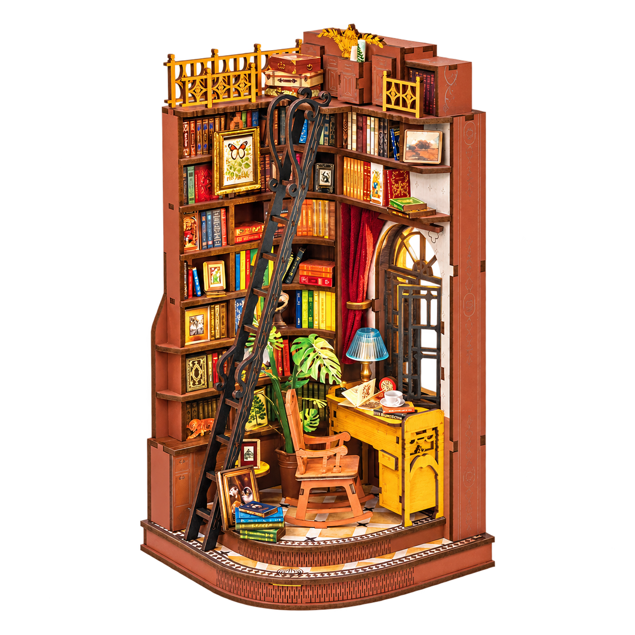 Rolife DIY Boekenhoek Silent Corner Study – TGE02