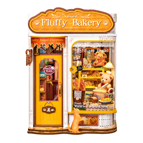 Rolife DIY Boekenhoek Fluffy Bakery – TGE07