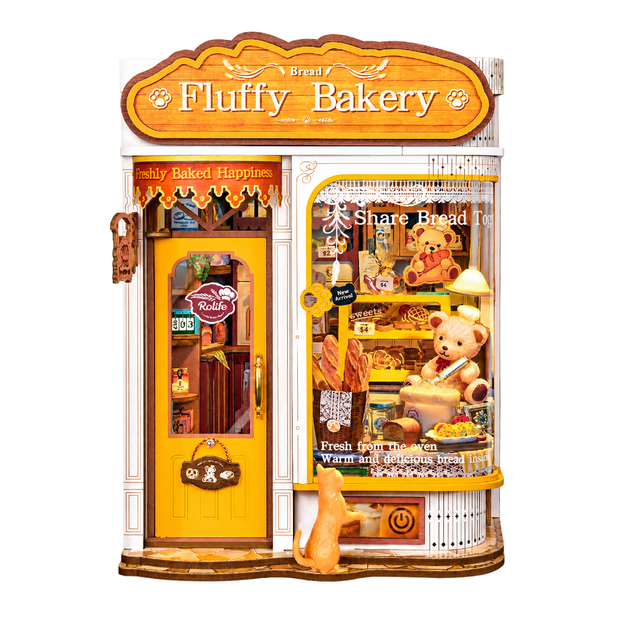 Rolife DIY Boekenhoek Fluffy Bakery – TGE07