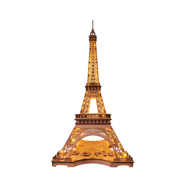 Rolife 3D Houten Puzzel Night of the Eiffel Tower – TGL01