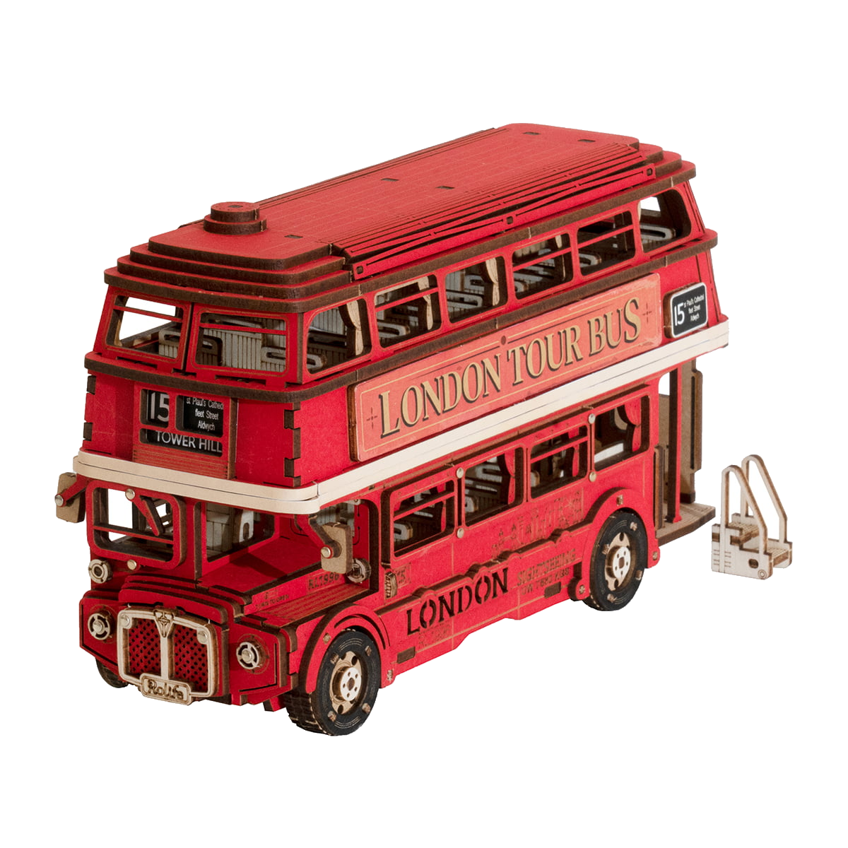 Rolife 3D Houten Puzzel London Bus – TGM02