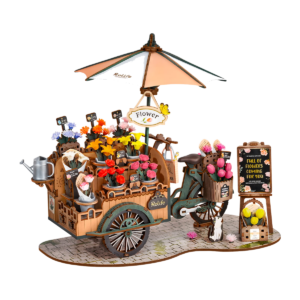 Rolife 3D Houten Puzzel Blossom Cart – TGS03