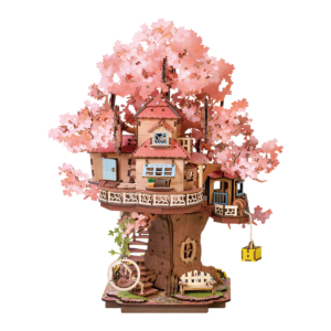 Rolife 3D Houten Puzzel Sakura Tree House – TGS04