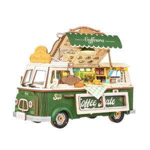 Rolife 3D Houten Puzzel Leo's Koffietruck – TGS07