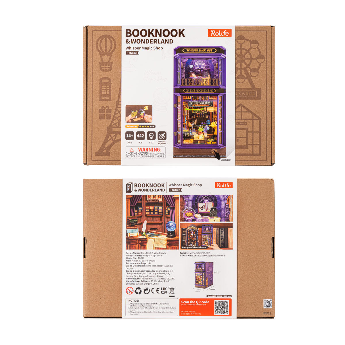 Rolife DIY Boekenhoek Whisper Magic Shop – TGB22 - Afbeelding 6