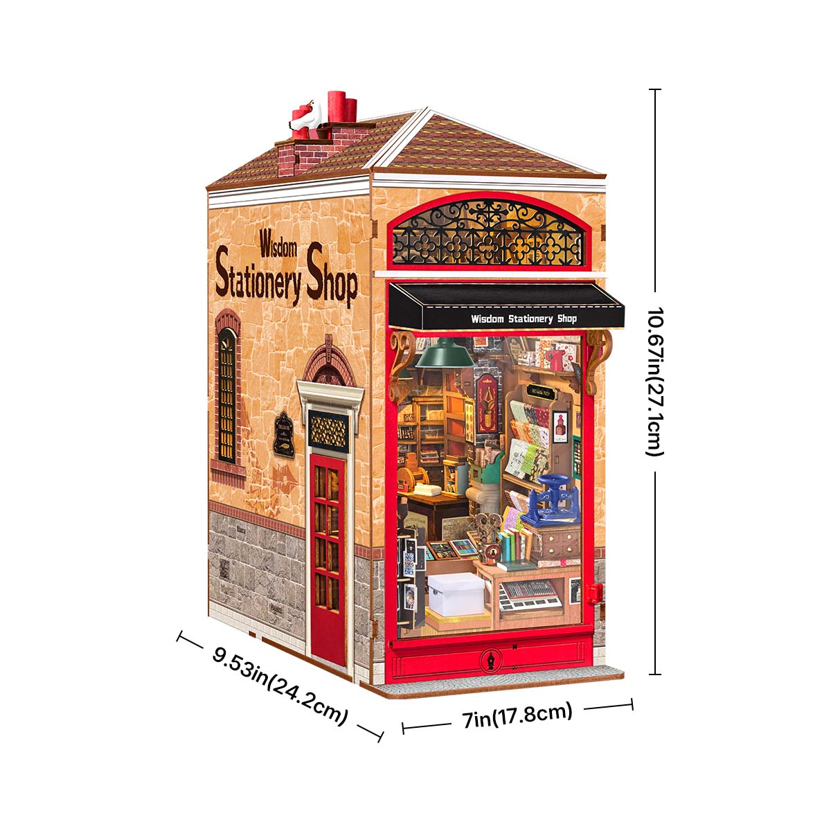 Rolife DIY Boekenhoek Wisdom Stationery Shop – TGB19 - Afbeelding 6