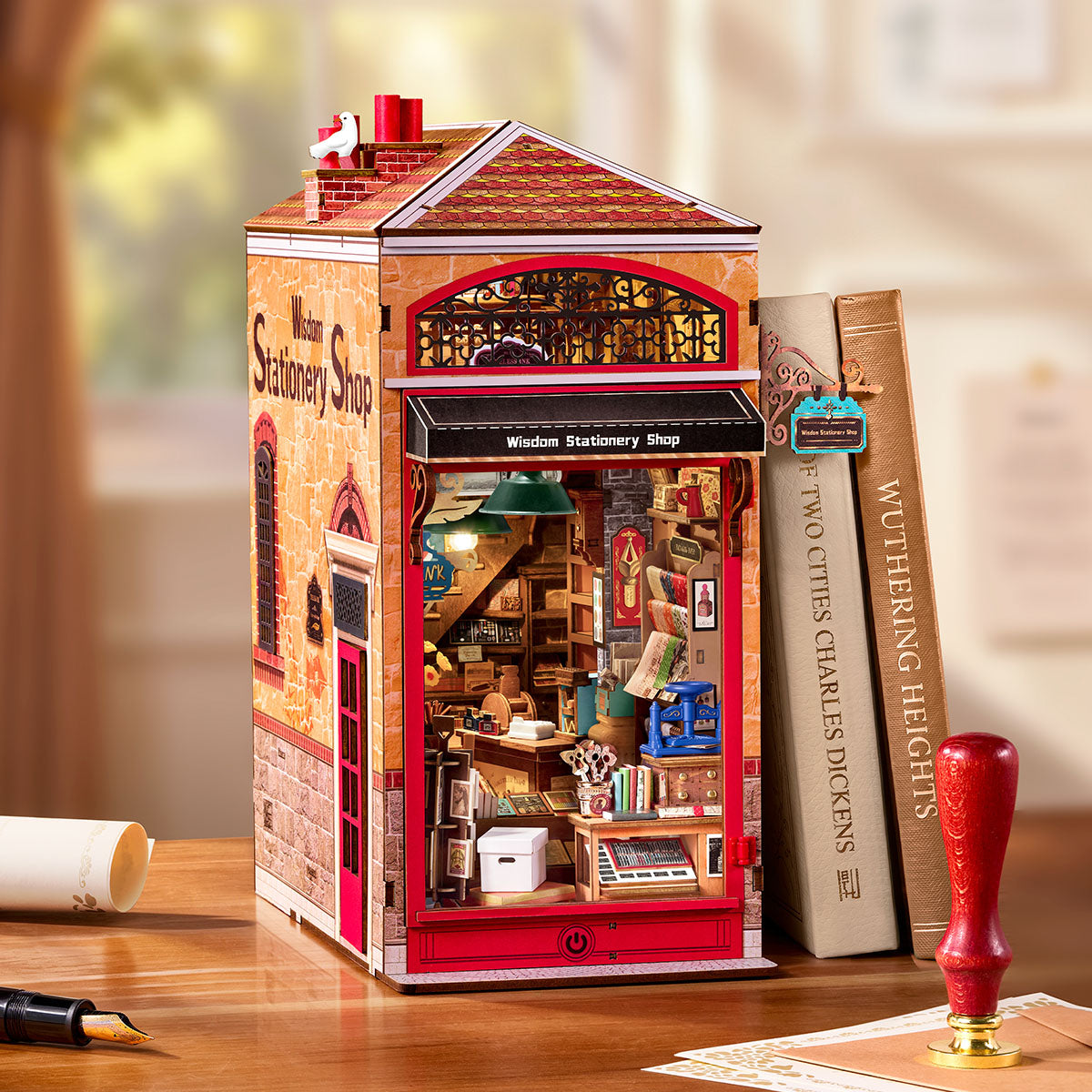 Rolife DIY Boekenhoek Wisdom Stationery Shop – TGB19 - Afbeelding 2