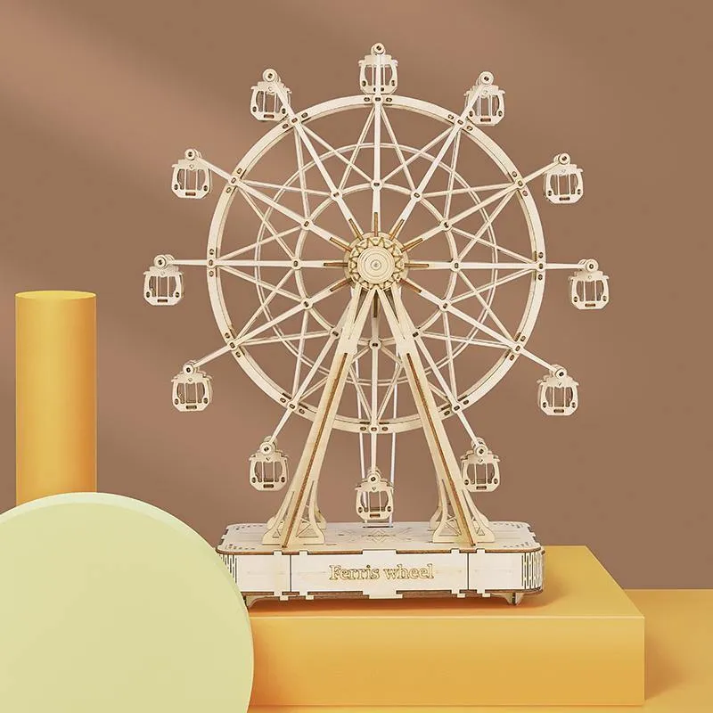 Rolife DIY Muziekdoos Giant Ferris Wheel – TGN01 - Afbeelding 2