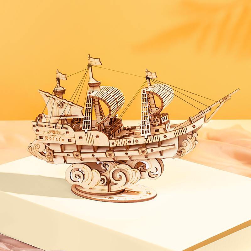 Rolife 3D Houten Puzzel Zeilschip – TG305
