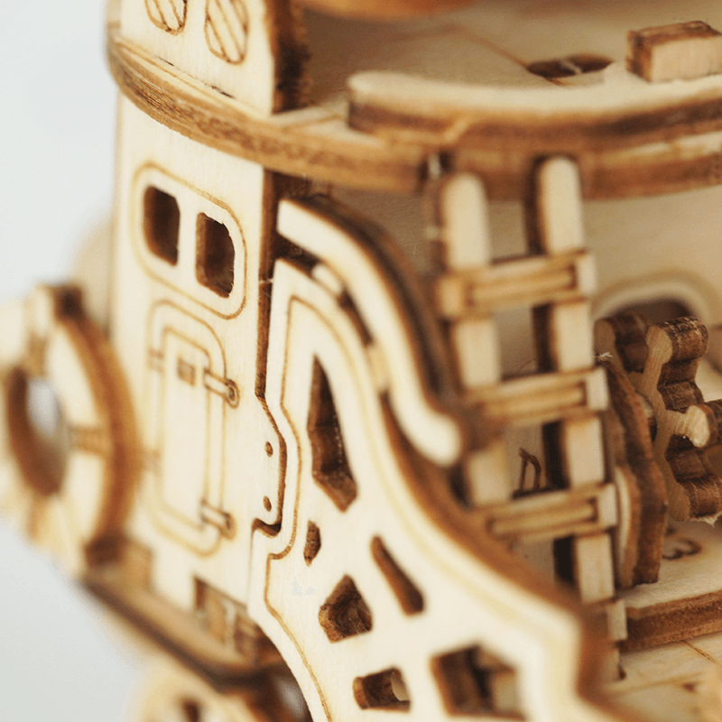 Rolife 3D Houten Puzzel Luchtschip – TG407 - Afbeelding 3