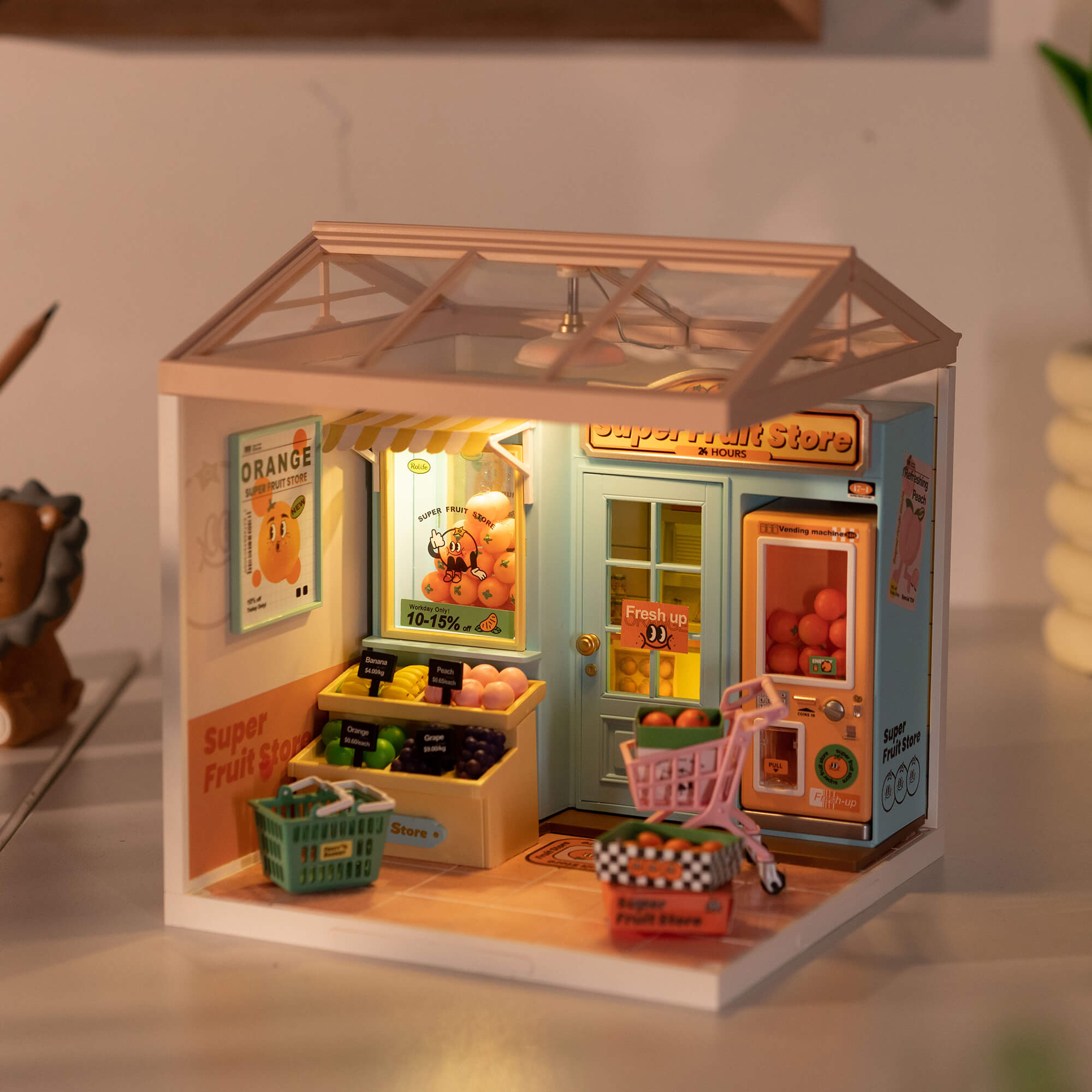Rolife Super Creator Super Fruit Winkel DW003 - Afbeelding 2