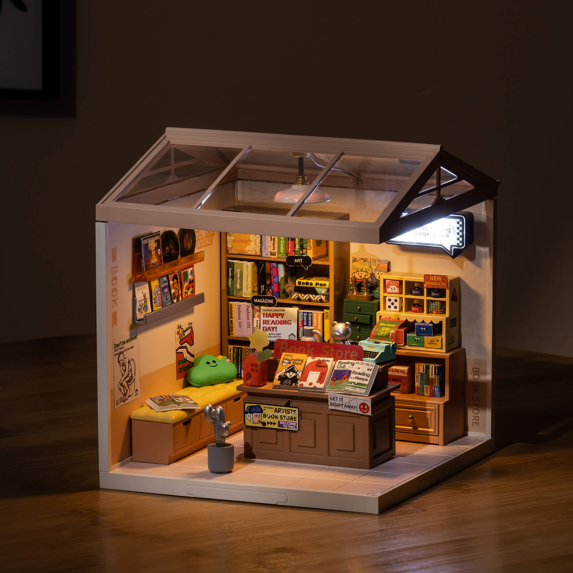 Rolife Super Creator Fascinating Boekwinkel DW004 - Afbeelding 2