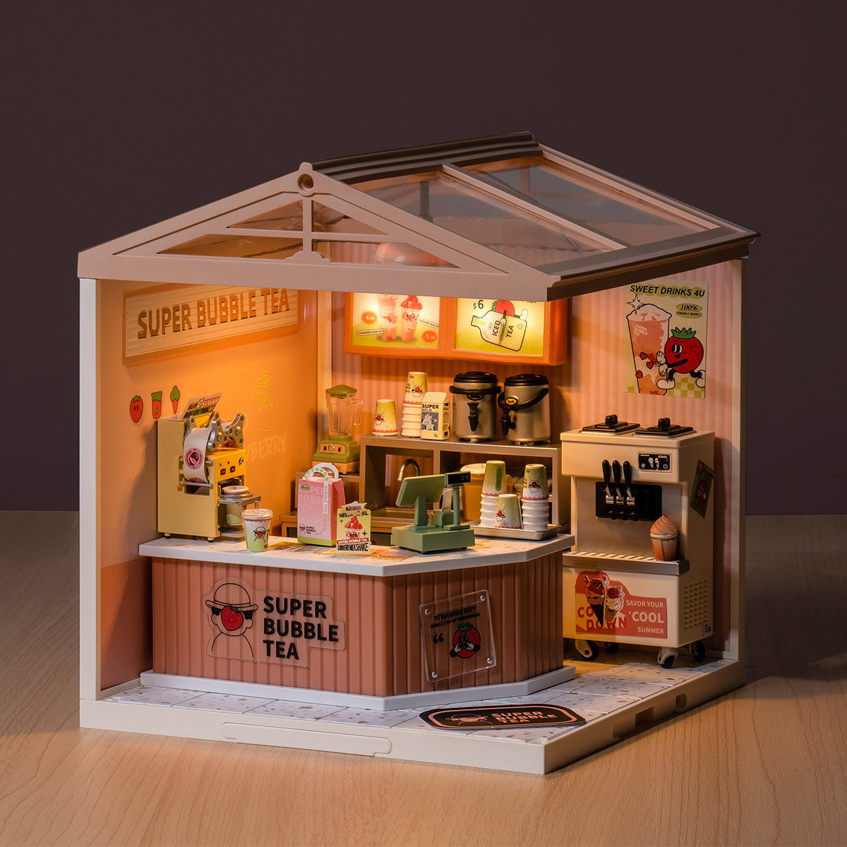 Rolife Super Creator Double Joy Bubble Tea DW006 - Afbeelding 2