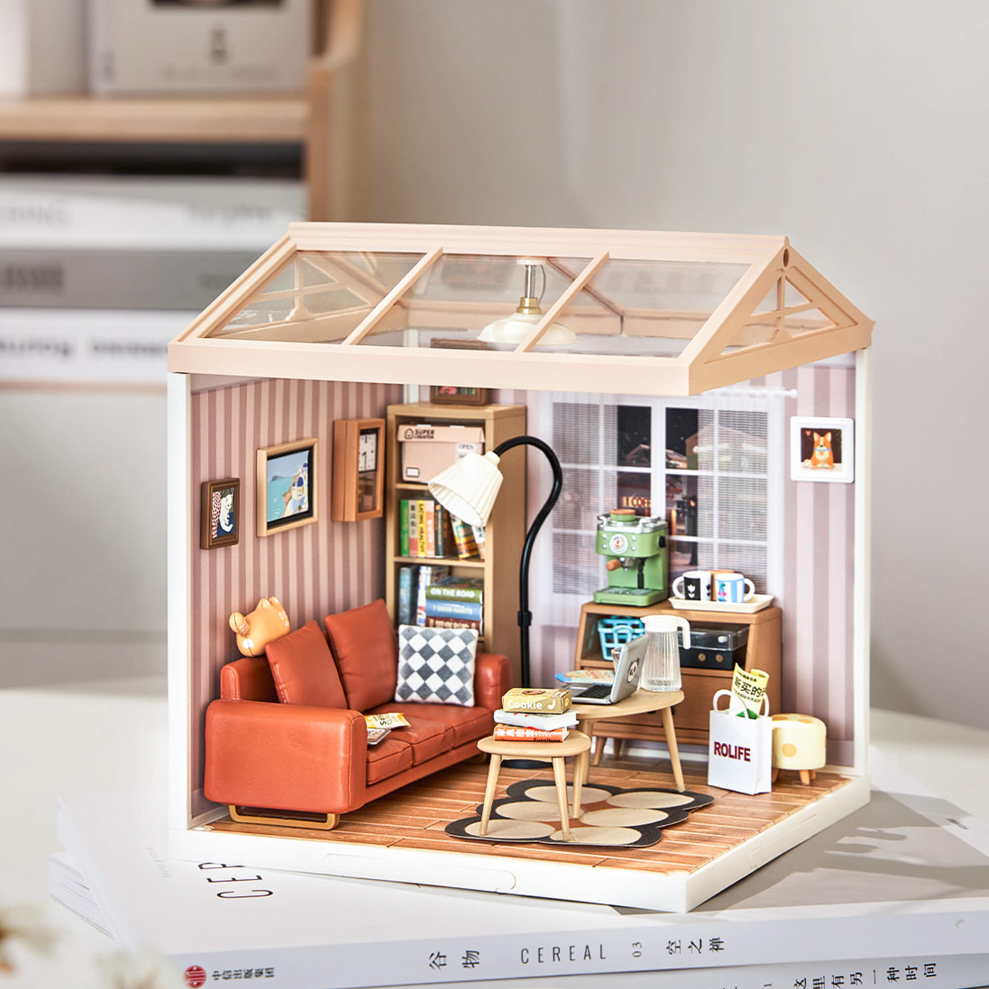 Rolife Super Creator Cozy Living Woonkamer DW007 - Afbeelding 2