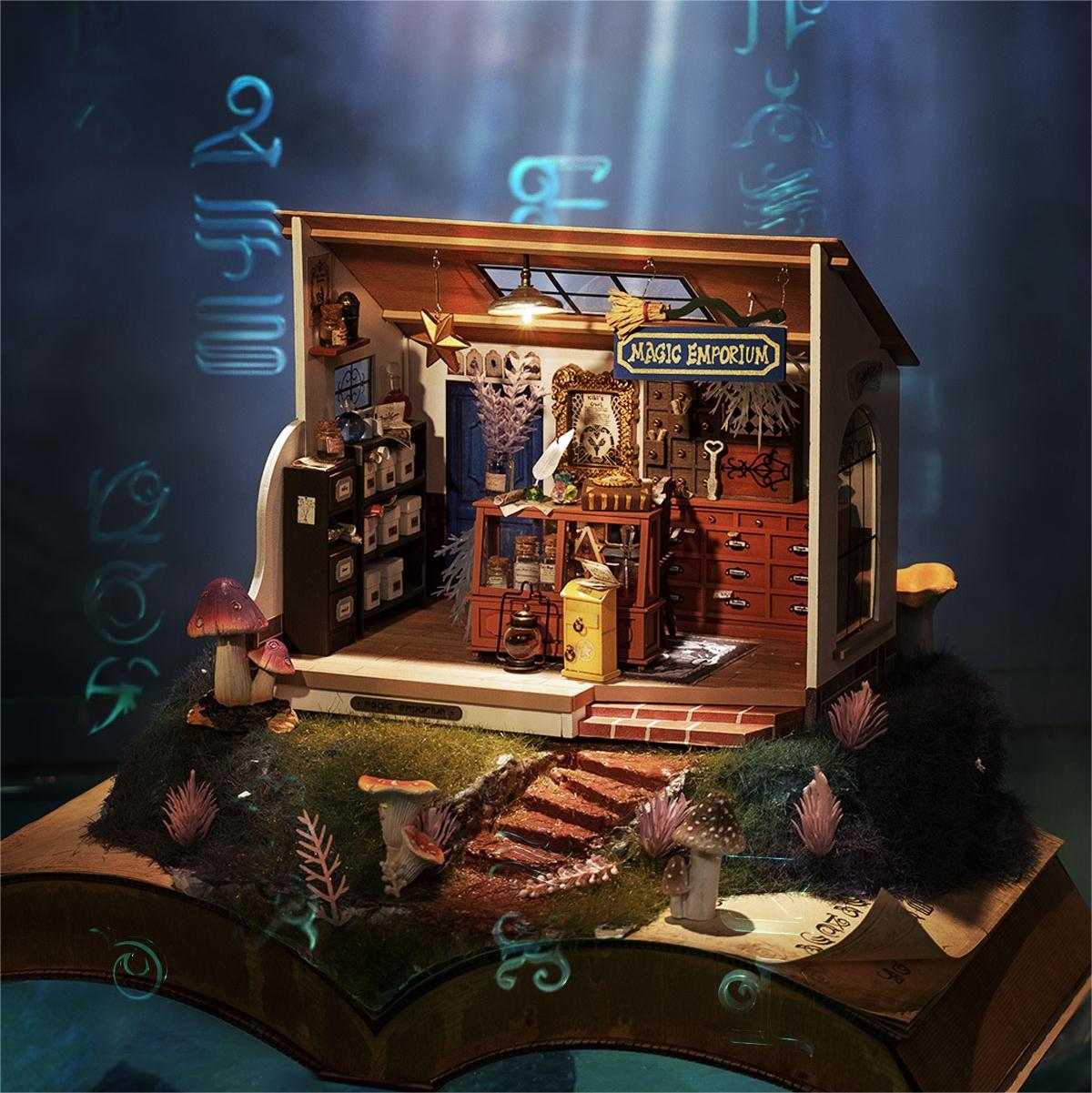 Rolife DIY Miniatuurhuis Kiki’s Magic Emporium DG155 - Afbeelding 2