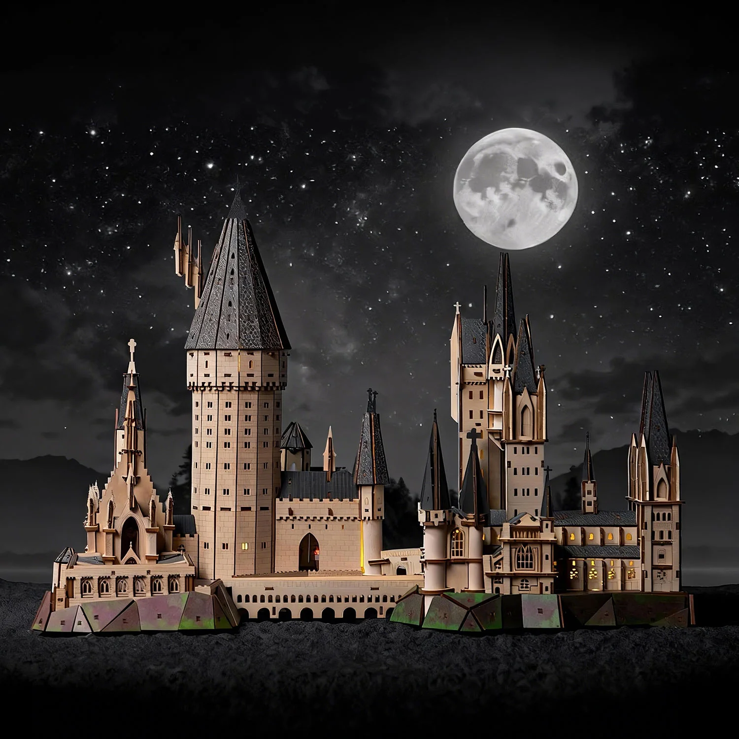 Harry Potter 3D modelbouw Hogwarts Great Hall – 1610 - Afbeelding 6