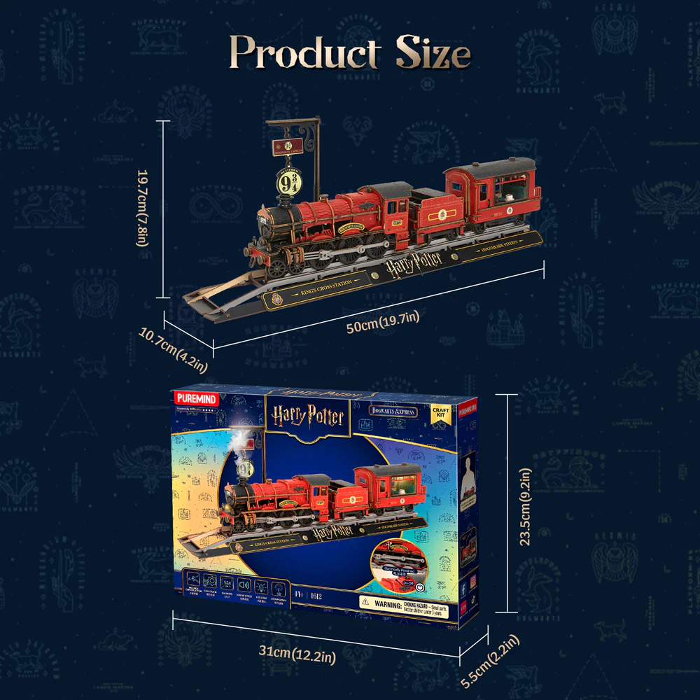 Harry Potter 3D modelbouw Hogwarts Express – 1612 - Afbeelding 8
