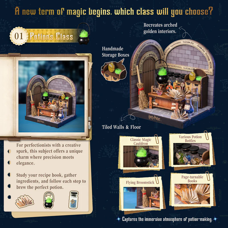 Harry Potter 3D modelbouw Potions Class – 1623 - Afbeelding 5