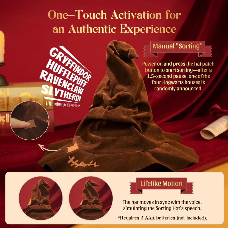 Harry Potter 3D modelbouw Talking Sorting Hat – 1632 - Afbeelding 5