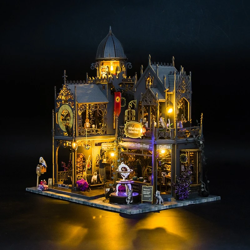 DIY Miniatuurhuis Huoluo Castle – L2401 - Afbeelding 5