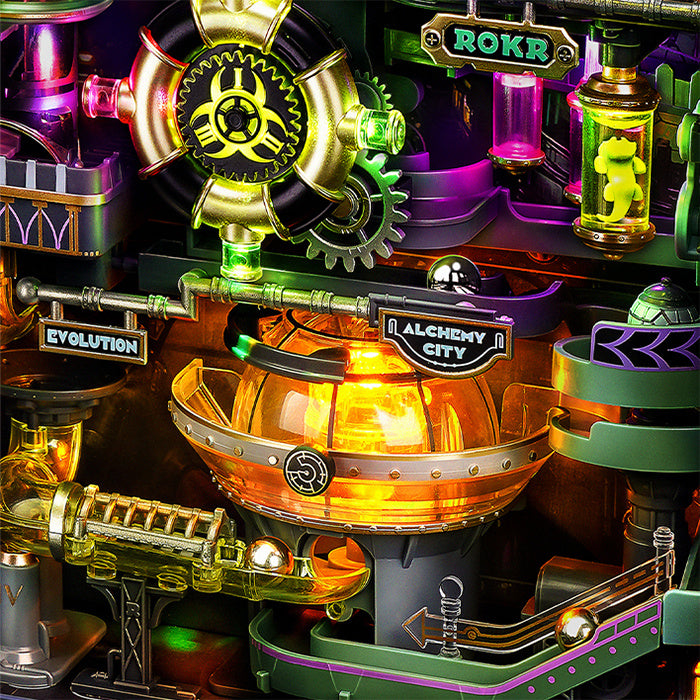 ROKR Marble Run Alchemy City MR04S - Afbeelding 3