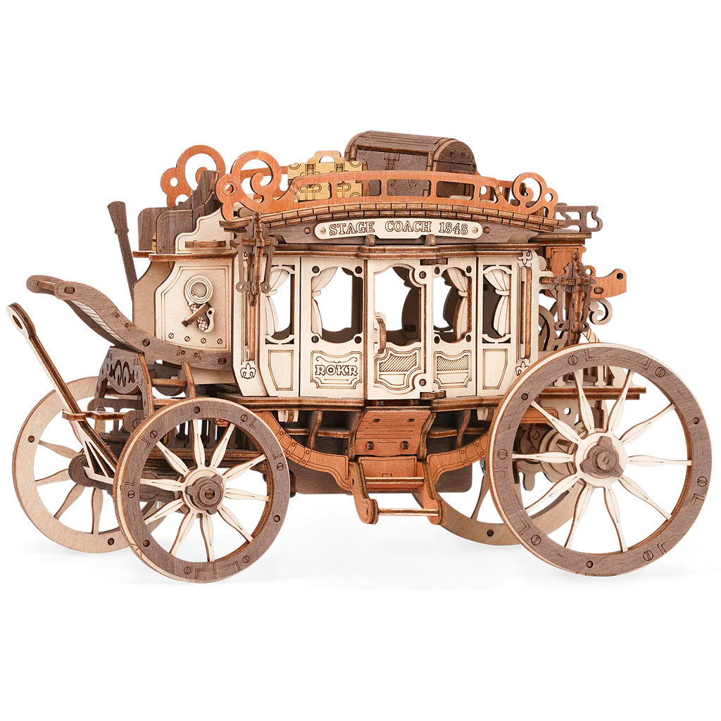 ROKR Stagecoach Music Box AMKA1