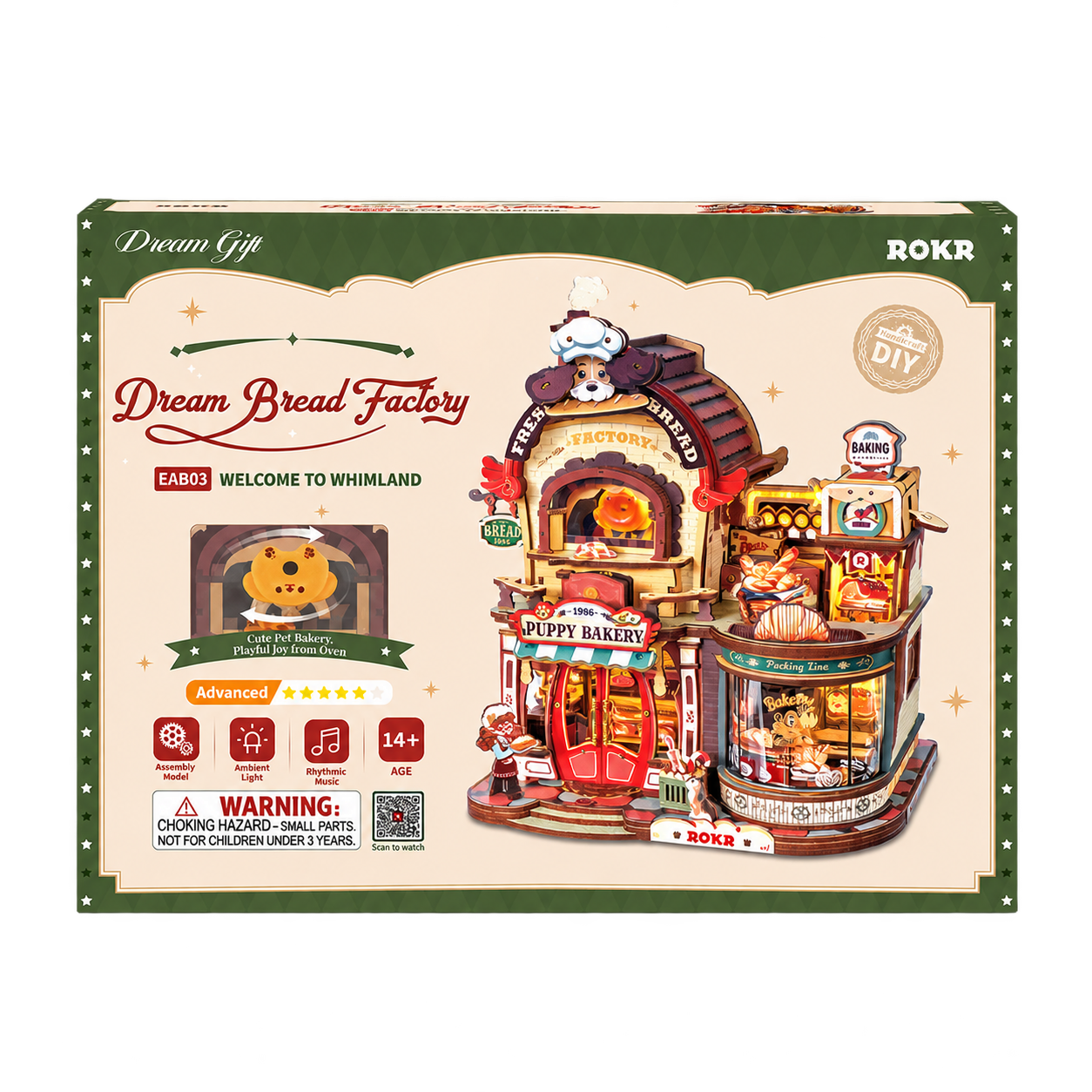 ROKR Dream Bread Factory – EAB03 - Afbeelding 3