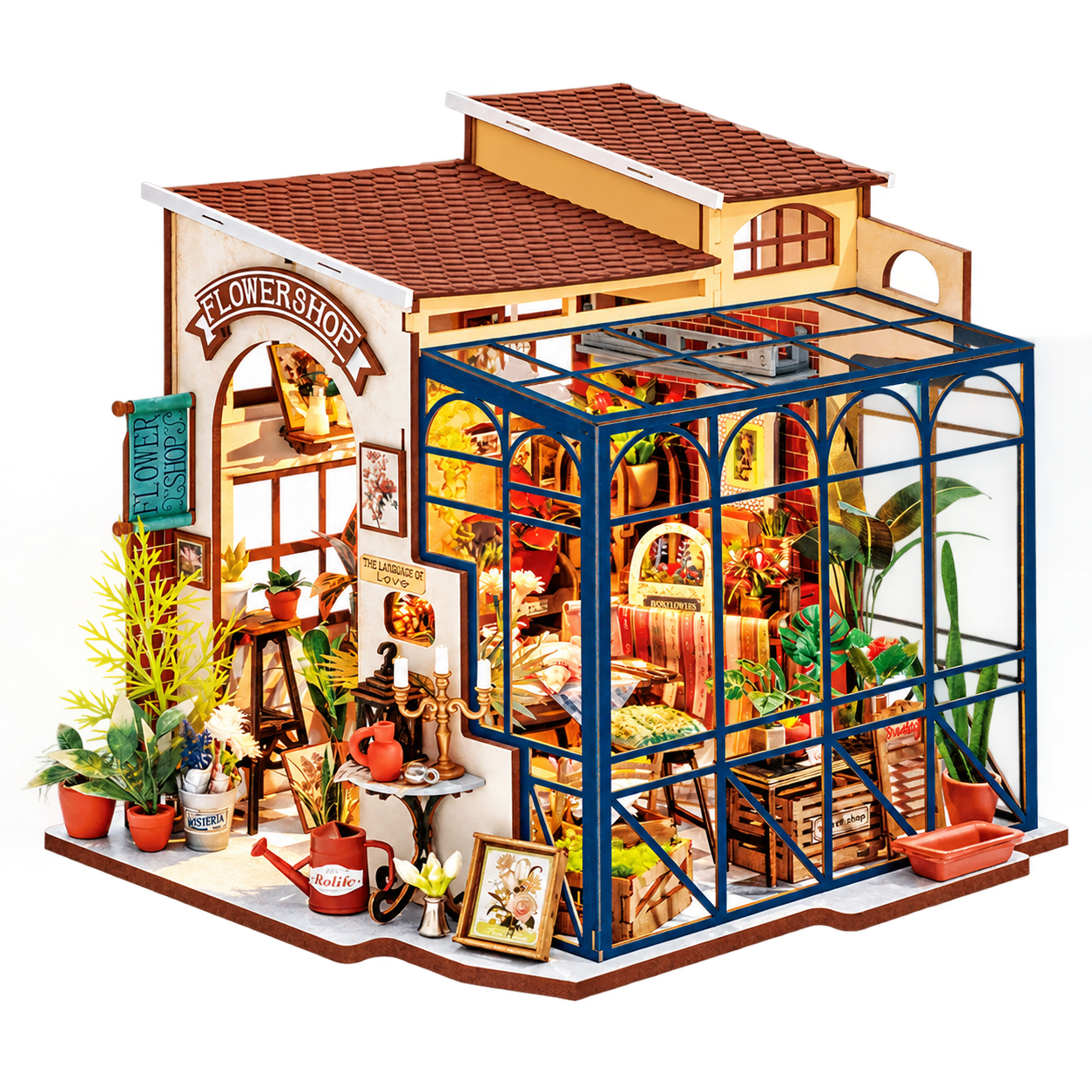 Rolife DIY Miniatuurhuis Emily’s Bloemenwinkel DG145