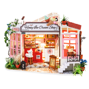 Rolife Honey Ice-Cream Shop DG148 – transparante productfoto