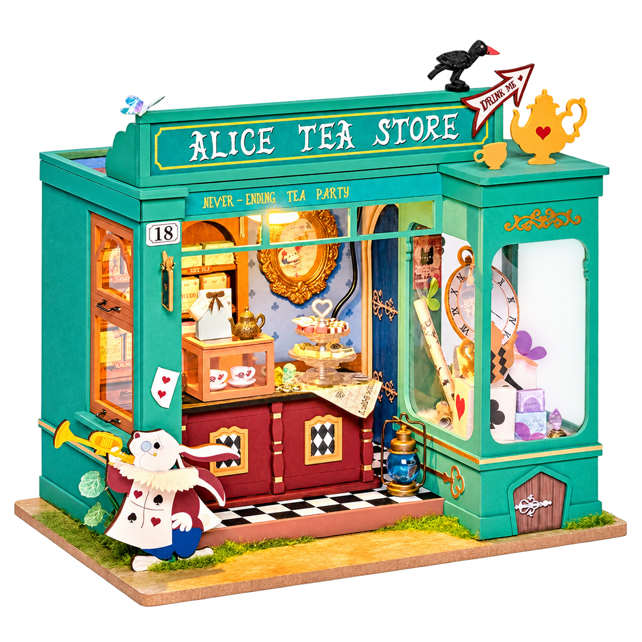 Rolife DIY Miniatuurhuis Alice’s Theewinkel DG156