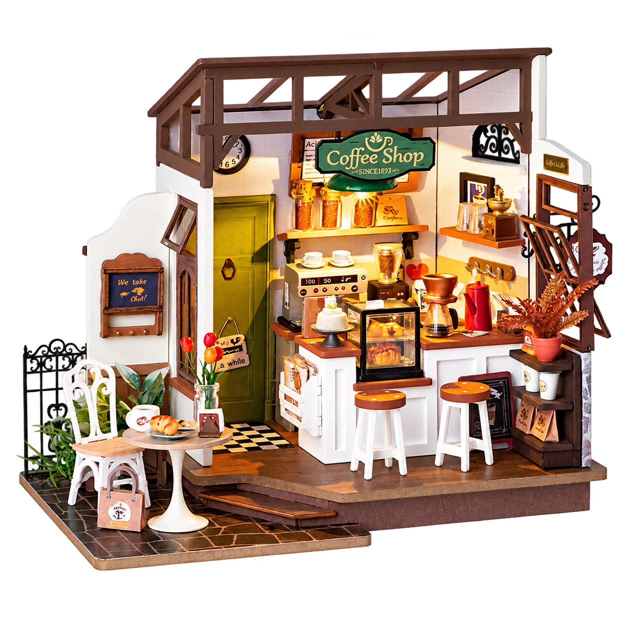 Rolife DIY Miniatuurhuis Flavory Café DG162