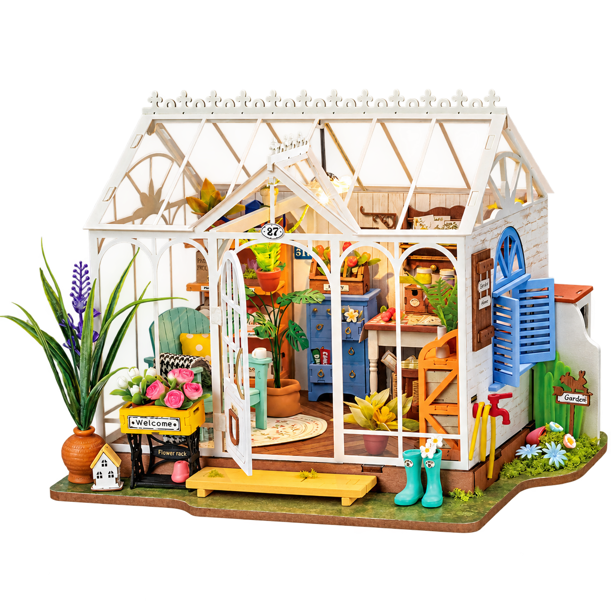 Rolife DIY Miniatuurhuis Dromerig Tuinhuis DG163
